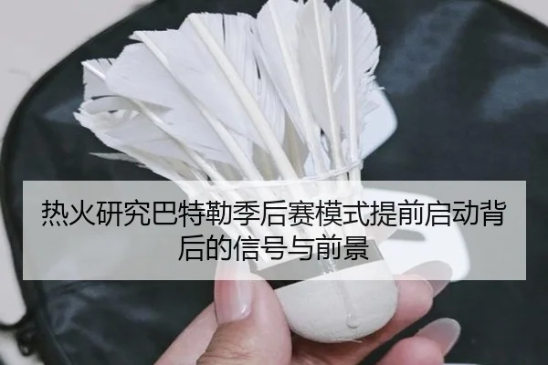 热火研究巴特勒季后赛模式提前启动背后的信号与前景